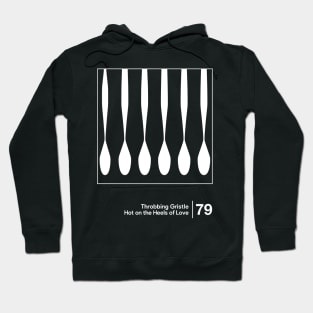 Throbbing Gristle / Minimalist Style Graphic Design Hoodie